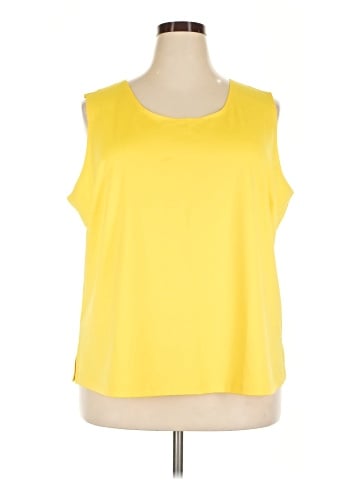 Susan Graver Sleeveless T-Shirt (view 1)
