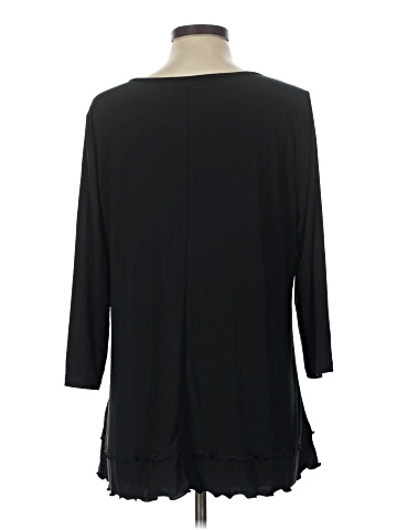 Attitudes by Renee 3/4 Sleeve Top (view 2)