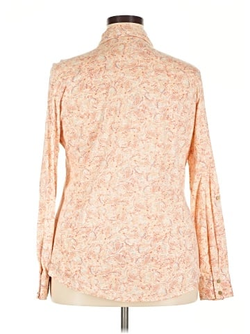 Ruff Hewn Long Sleeve Blouse (view 2)