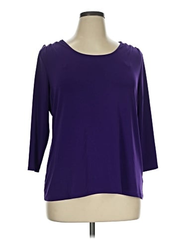 Charter Club 3/4 Sleeve T-Shirt (view 1)