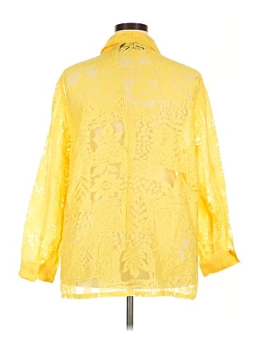 Susan Graver 3/4 Sleeve Blouse (view 2)