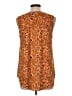 Daniel Rainn 100% Polyester Orange Sleeveless Blouse Size L - photo 2