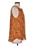 Daniel Rainn 100% Polyester Orange Sleeveless Blouse Size L - photo 4