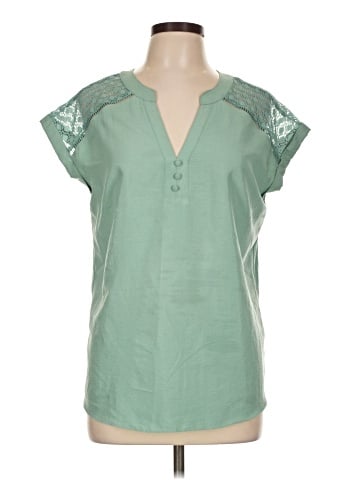 Fortune + Ivy Short Sleeve Blouse (view 1)