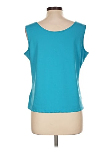 Dialogue Sleeveless T-Shirt (view 2)