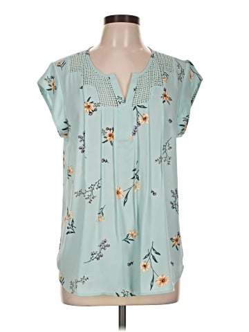 Daniel Rainn Short Sleeve Blouse (view 1)
