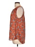 Daniel Rainn 100% Polyester Orange Sleeveless Blouse Size L - photo 5