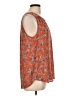 Daniel Rainn 100% Polyester Orange Sleeveless Blouse Size L - photo 4