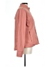 Lands' End Solid Pink Track Jacket Size L - photo 4