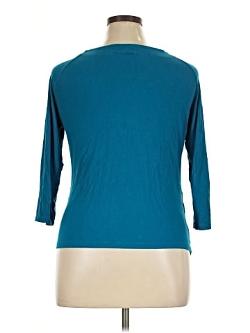 New York & Company 3/4 Sleeve T-Shirt (view 2)
