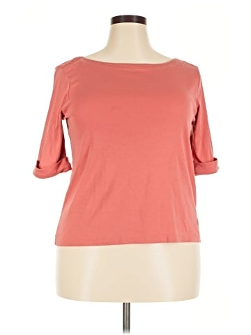 Gloria Vanderbilt 3/4 Sleeve T-Shirt (view 1)