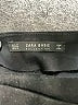 Zara Basic 100% Polyester Solid Black Skort Size XS - photo 3