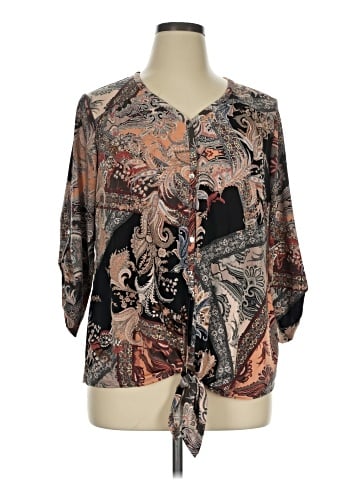 DressBarn 3/4 Sleeve Blouse (view 1)