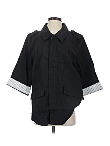 Universal Standard 3/4 Sleeve Button-Down Shirt (view 1)