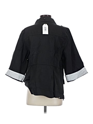 Universal Standard 3/4 Sleeve Button-Down Shirt (view 2)