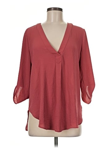 Lush 3/4 Sleeve Blouse (view 1)