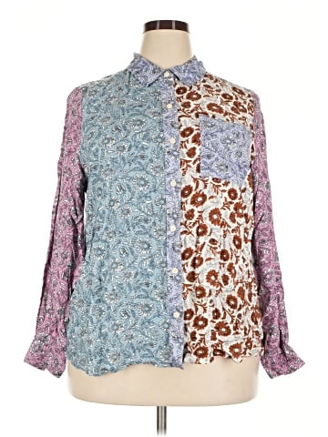 Style&Co Long Sleeve Blouse (view 1)