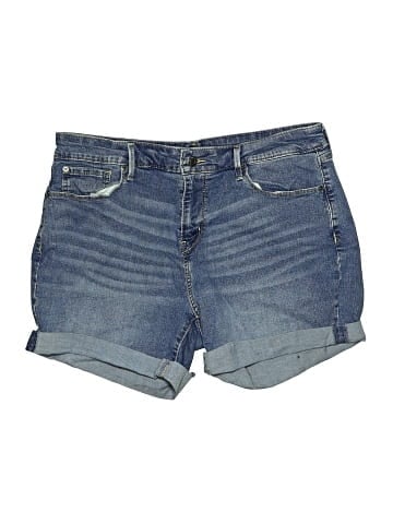 Signature Denim Shorts (view 1)