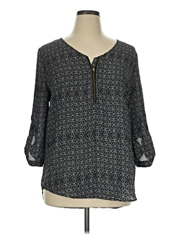Tacera 3/4 Sleeve Blouse (view 1)