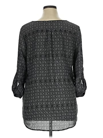 Tacera 3/4 Sleeve Blouse (view 2)