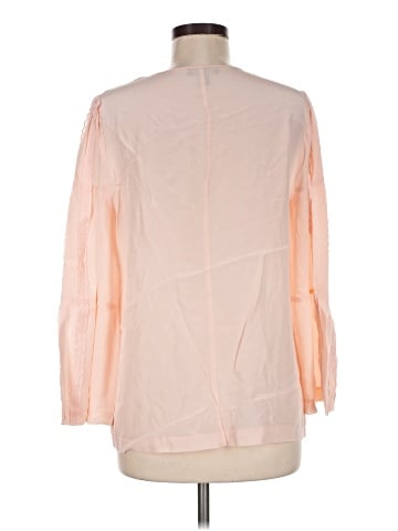 J.Crew Long Sleeve Silk Top (view 2)
