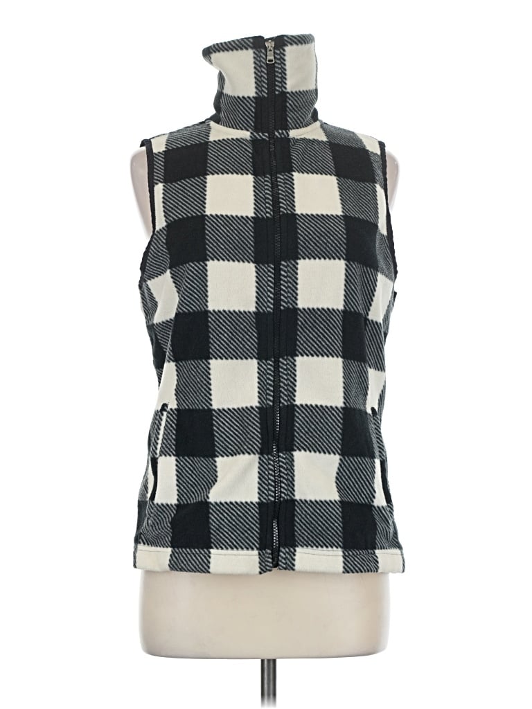 Pre-owned Chaps Vest In Gray