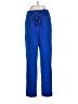 Express 100% Polyester Color Block Blue Casual Pants Size 8L - photo 1