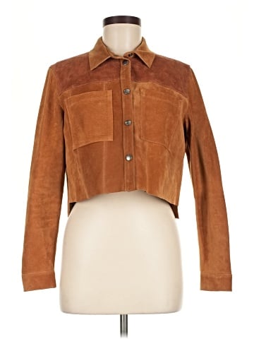 Topshop Leather Jacket (view 1)