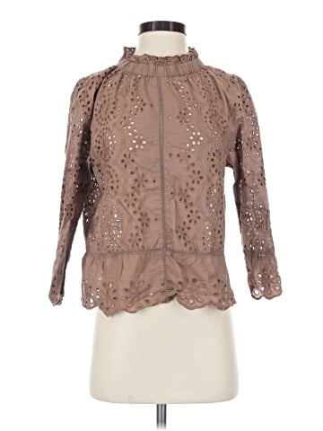 Jennifer & Grace 3/4 Sleeve Blouse (view 1)