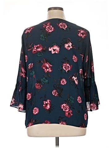 Elle 3/4 Sleeve Blouse (view 2)