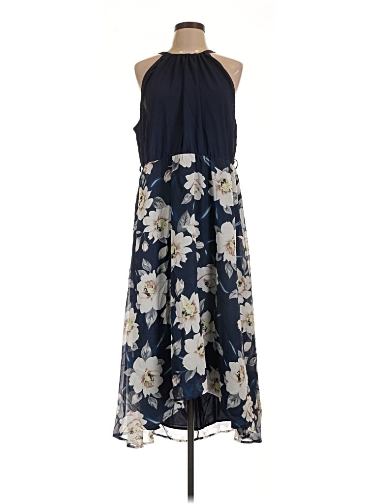 Pre-owned Bloomchic Casual Dress In Blue