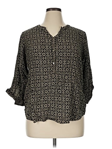 C.D. Daniels 3/4 Sleeve Blouse (view 1)