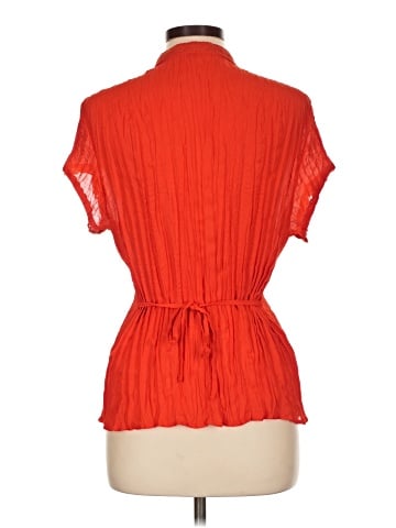 NY Collection Short Sleeve Blouse (view 2)