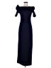 Xscape Solid Blue Cocktail Dress Size 8 - photo 1