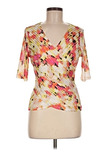 DKNY Short Sleeve Blouse (view 1)