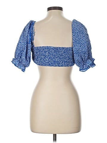 She + Sky Short Sleeve Blouse (view 2)