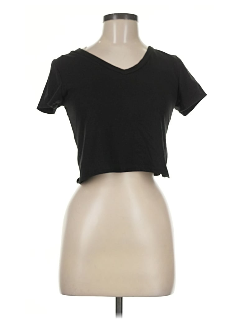 Pre-owned Olivia Rae Short Sleeve T-shirt In Black