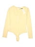 BCBGeneration Yellow Bodysuit Size S - photo 1