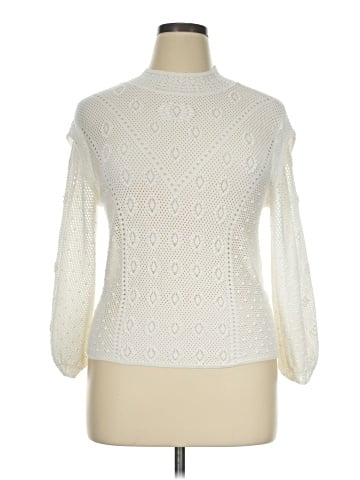 White House Black Market Turtleneck Sweater (view 1)