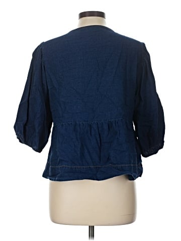 Velvet Heart 3/4 Sleeve Blouse (view 2)