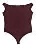 Express Burgundy Bodysuit Size XL - photo 2