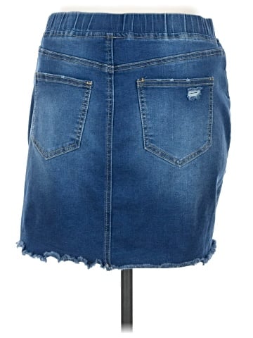 YMI Denim Skirt (view 2)