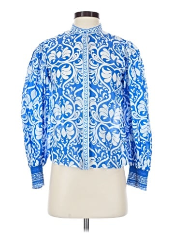 Alice + Olivia Long Sleeve Button-Down Shirt (view 1)