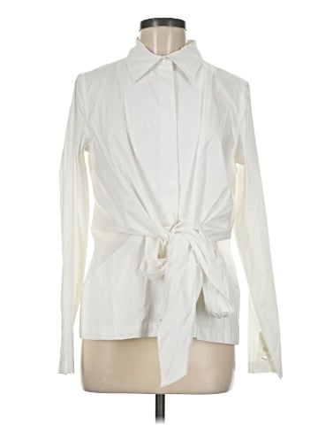 Donna Karan New York Long Sleeve Blouse (view 1)