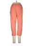 Assorted Brands 100% Cotton Solid Orange Casual Pants Size L - photo 2