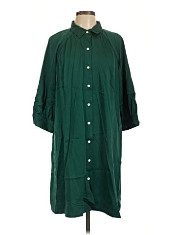 J.Jill 3/4 Sleeve Button-Down Shirt (view 1)