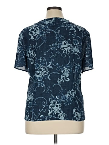 Laura Scott Short Sleeve Blouse (view 2)