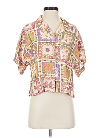 Doe & Rae Short Sleeve Blouse (view 1)