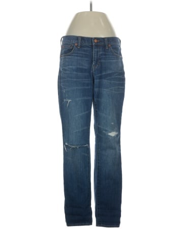 Madewell The Slim Boyjean in Brinville Wash: Rip and Repair Edition (view 1)