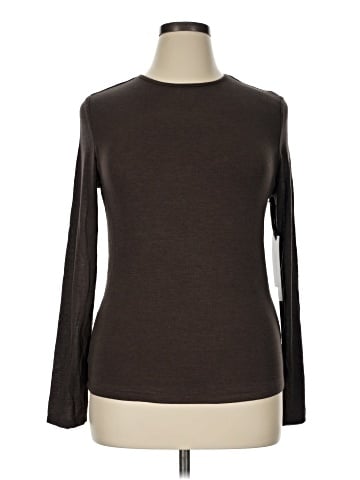 New York & Company Long Sleeve T-Shirt (view 1)